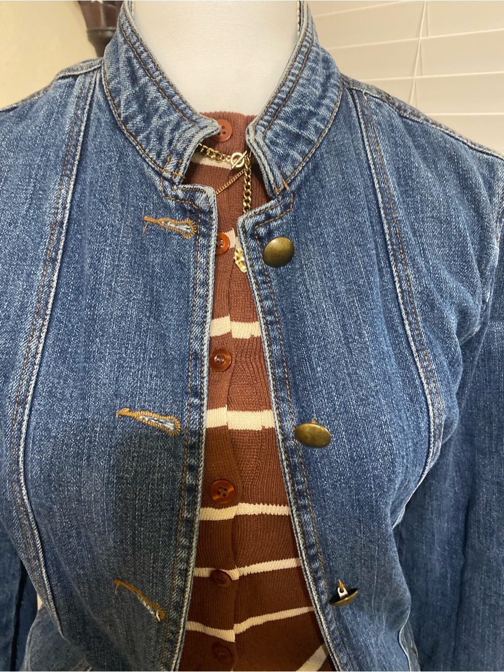 Chaps  Jean Jacket - Picture 2 of 6